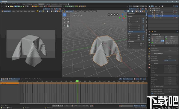 Bforartists下载,3D设计,3D渲染,三维设计,3D软件