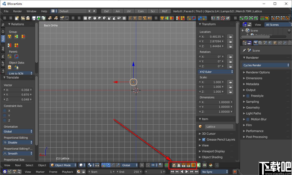 Bforartists下载,3D设计,3D渲染,三维设计,3D软件