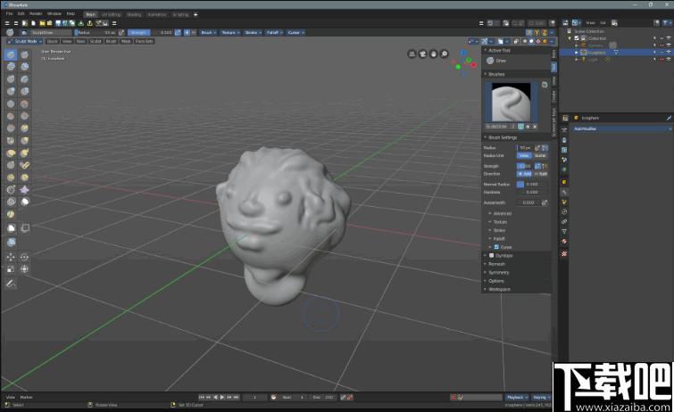 Bforartists下载,3D设计,3D渲染,三维设计,3D软件